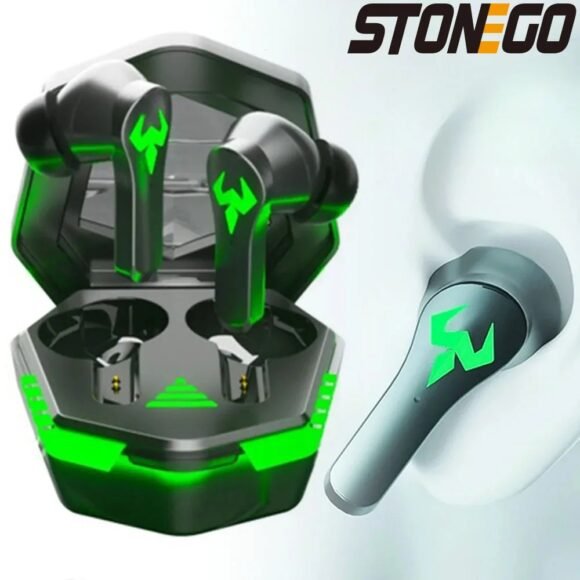 TWS Gaming Earbuds, Wireless 9D Stereo Surround Sound Bluetooth Earphones with Microphone - Image 7