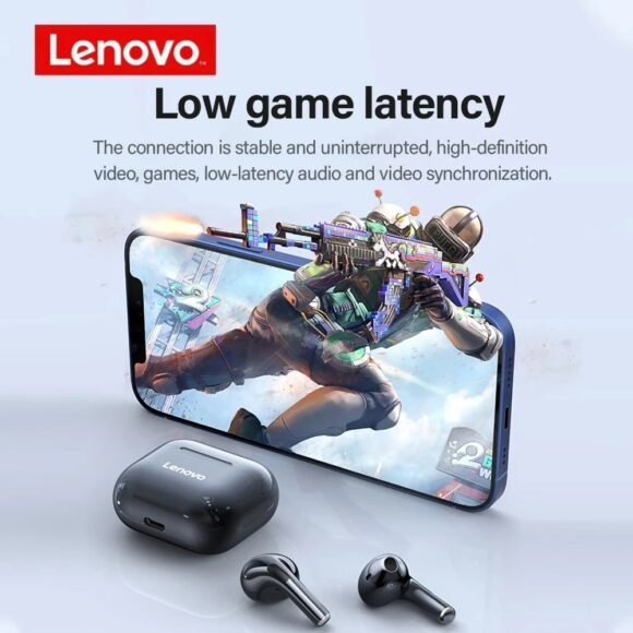 Original Lenovo lp40 Bluetooth Earphone 5.0 Immersive Sound HIFI TWS With Microphone Touch Control For Long Standby Time Motion - Image 6