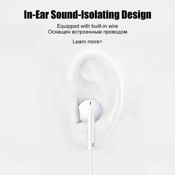 Original Headphones For Apple iPhone 15 14 11 12 13 Pro Max Earphones XR X XS 8 Plus Bluetooth Wired Earbuds Headset Accessories - Image 4